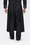 Black Moon and Star Embroidered Long Waist-Tied Chef Apron with Name Gift, Chef Apron, Kitchen Apron - 2