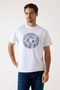 Tee Men's White Regular Fit T-Shirt M5Bi15K8Fq4-G011