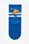 Boy's Cool Snack 2-Piece Multi-Colored Tennis Socks - 6