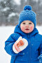 1-3 Years Old Baby Knitted Glove Girl - 2