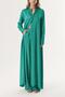 Green Double Suit with Elastic Waist Trousers 12310 - 2