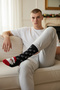 Unisex Christmas Socks Colorful Patterned Gift New Year Men Women Long Socks Single - 3