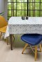 Pvc Transparent Coated Erasable Oilcloth Tablecloth Daisy 62-B - 5