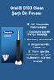 D103 Clean Cross Actıon Şarjlı Dış Fırçası - Sıyah - 7