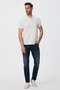 Jagger Men's Slim Straight Slim Fit Regular Waist Straight Leg Jeans Blue