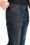 London Normal Waist Tight Tapered Cut Shrinkable Leg Blue Men's Jean Trousers - 4