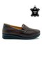 Daily Genuine Leather Full Orthopedic Sole Scalloped Mother's Shoes - 6