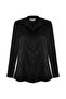 Zebra Patterned Shirt - Black - 7