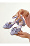 Princess Printed Girls' Bow High-Heeled Evening Shoes