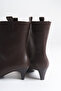Women's Heeled Pointed Toe Boots - 3