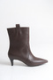Women's Heeled Pointed Toe Boots - 2