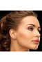 Single Earring Steel Earring 316L Surgical Steel Unisex Oval Zircon Stone Men Women Stainless Earring 1 Piece - 7