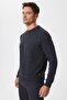 Crew Neck Gray Men's Sweatshirt 231 Lcm 241012 Newdıago - 4
