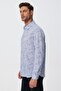 Sanremo Men's 100% Cotton Woven Shirt Indigo - 2