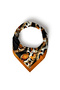 Chain and Leopard Patterned Bandana Scarf - 5