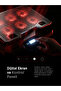 Blizzard R7 RGB Işıklı 6 Fanlı LCD Ekranlı 2 Usb Soketli 13-15.6 Notebook Soğutucu Stand - 4