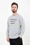 Men's Printed Sweat Gray - 5