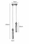 Noir 2.Li Pendant Lamp Black Bulk ⭐ Decorative Metal Ceiling Pendant Lamp Modern Chandelier Daylight Led Bulb Included | |   Spot 2Nd Generation Chandelier Models Pendant Chandelier Lamp Models Gu10 Chandelier Spot Lighting Metal Chandelier - 6