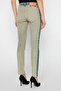 Women Slim Fit Washed Stretchable Jeans, Grey - 4