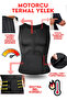 Unisex Thermal Biker Vest Waterproof Windproof Coldproof Adjustable Corset