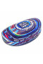 Evil Eye Bead Patterned Glass Container
