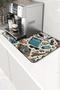 Coffee Machine Mat 35X45Cm Tea Maker Espresso Machine Pad Waterproof Office Break