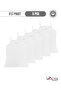 Girl - 100% Cotton Undershirt with Garson Strap, Heart Jacquard Fabric, Pack of 5
