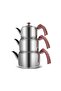 Tres 3-Piece Maxi Teapot Set with Induction Base Rosegold - 4