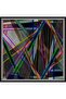 Silk Scarf Sura Smoked Green Blue Purple 8843-s07 - 5