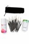15 Pieces Detail Paint Brush Set Suitable for Acrylic Watercolor Oil Paint with Cylinder Bag - 5