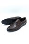 Men's Genuine Leather Summer Shoes Comfortable Fit Fully Handmade Flat Sole Brown Color - 2