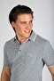 New Jake Men's Pique Polo Neck T-Shirt Pastel Blue - 3