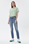 Britney Women's 100% Cotton Crew Neck T-Shirt Green
