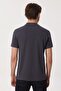 Twins Men's 100% Cotton Polo Collar T-Shirt Anthracite - 4