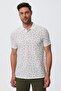 Newpine Men's 100% Cotton Polo Collar T-Shirt White - 2