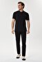 Bobby Men's 100% Cotton Polo Neck T-Shirt Black