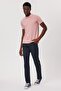 Twins Men's 100% Cotton Polo Collar T-Shirt Pink