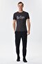 Londonlogo Men's 100% Cotton Crew Neck T-Shirt Anthracite