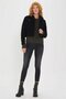Freda nd 2 furry women's velvet jacket black - 2