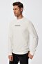 Deny Men's 100% Cotton Long Sleeve T-Shirt Off-White - 3