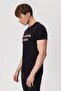 Raquel Men's 100% Cotton O-Neck T-Shirt Black - 3