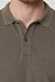Miless men's polo collar t-shirt khaki - 5