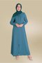 Sleeveless Beaded and Ribbon Detail Pardesü 10202 - 2