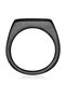 Edelstahlring Ring Edelstahl schwarz - 3
