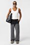 Pocket Detailed Baggy Fit Jean Anthracite - 7