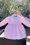 Lace Detailed Girl Kids Baby Long Sleeve Bebe Collar Dress - 4