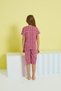 multicolored Knit Capri Set - 5