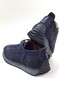 Men's 100% Genuine Leather Lace-Up Orthopedic Sole Shoes - 6