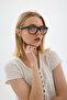 Hugs Unisex Black Smoked Glass New Season Square Sunglasses - 2