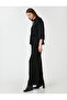 Lurex Palazzo Trousers with Pockets